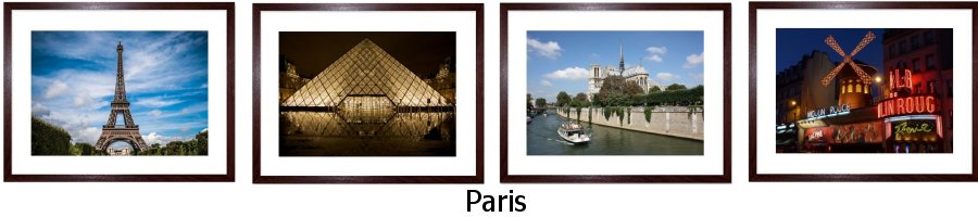 Paris Framed Prints